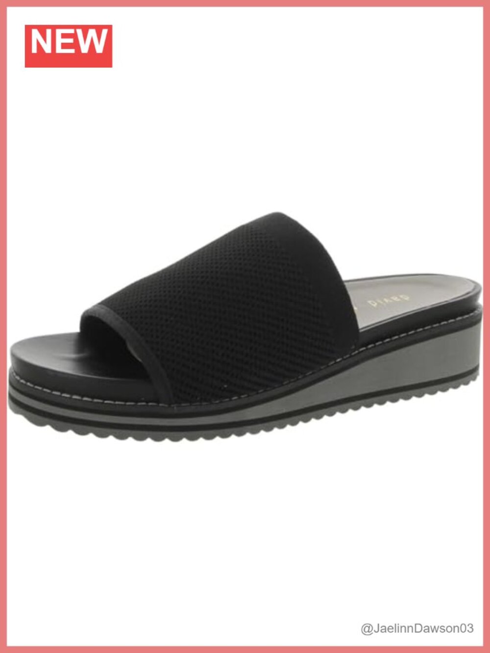 Women's Slip-On Mesh Wedge Loafers Cushioned Lightweight Comfort Shoes